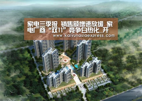 家电三季报 销售额增速放缓 家电厂商“双11”竞争白热化_开运竞猜(图3) 开运竞猜